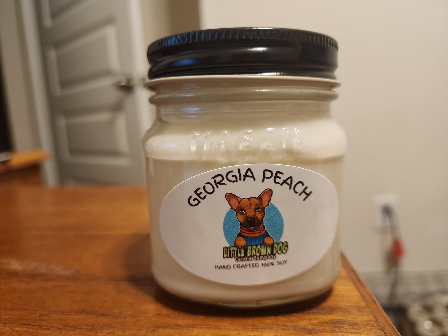 Georgia Peach 8oz soy candle