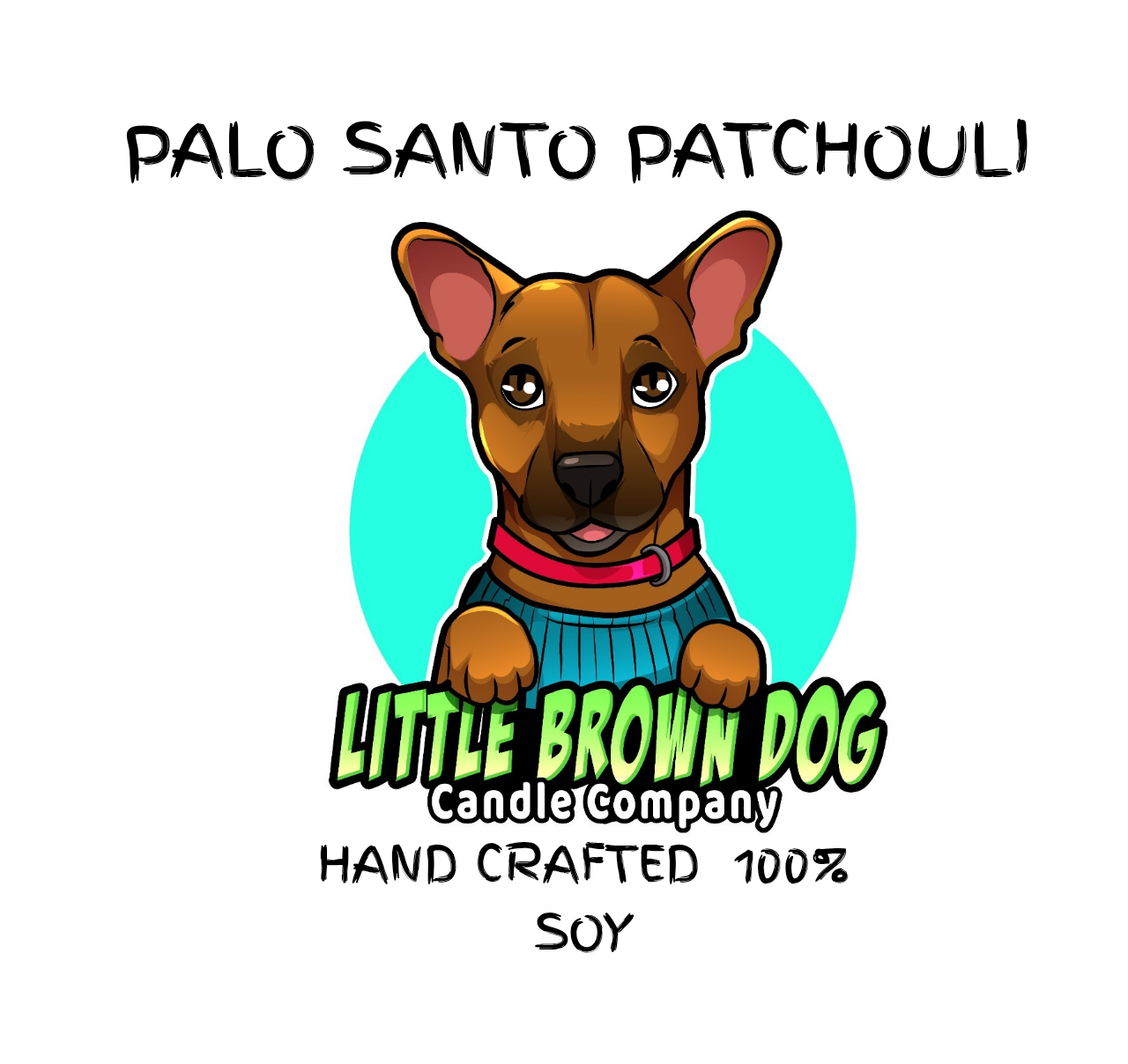 Palo Santo Patchouli 8oz soy candle
