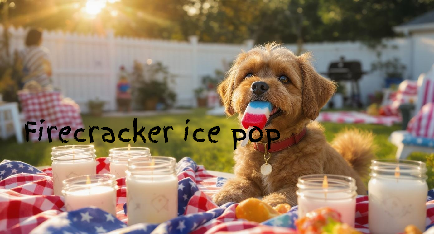 Firecracker ice pop 8oz soy