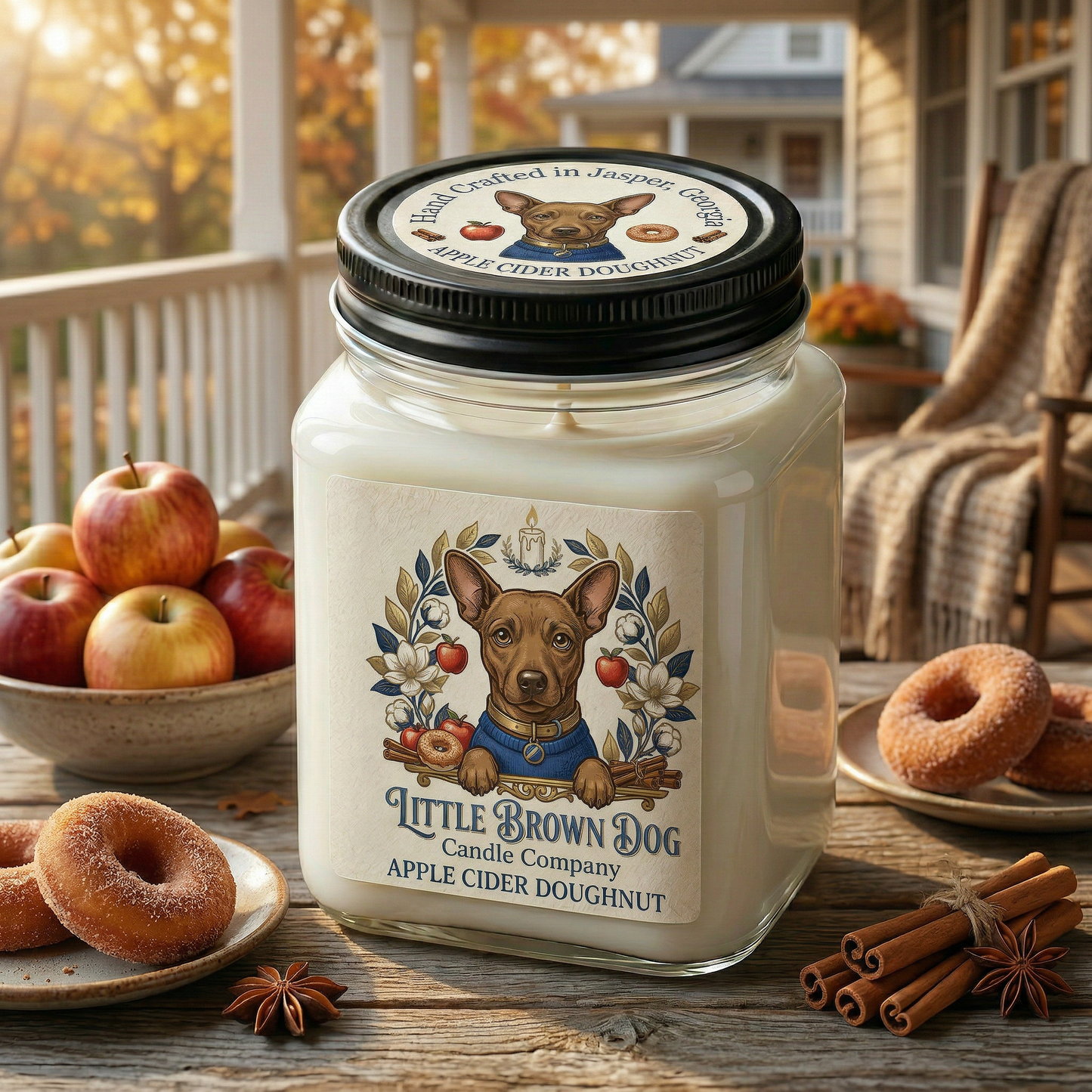 Apple cider doughnut