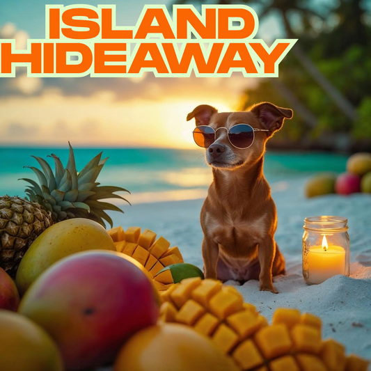 Island hideaway 8oz soy candle