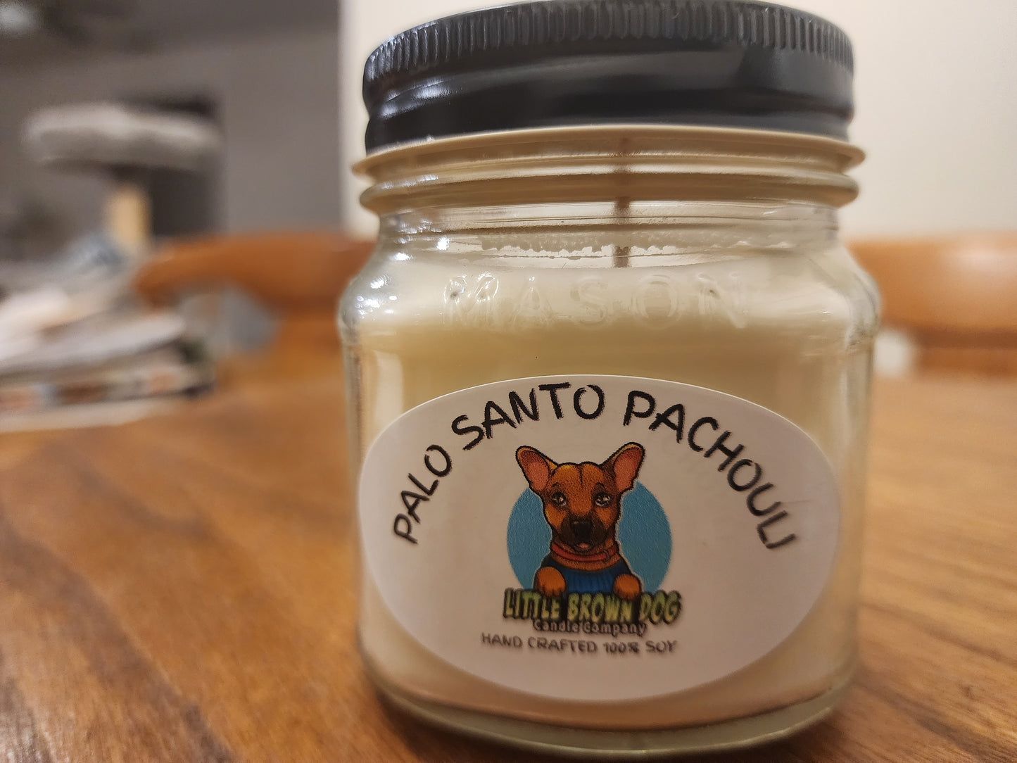 Palo Santo Patchouli 8oz soy candle